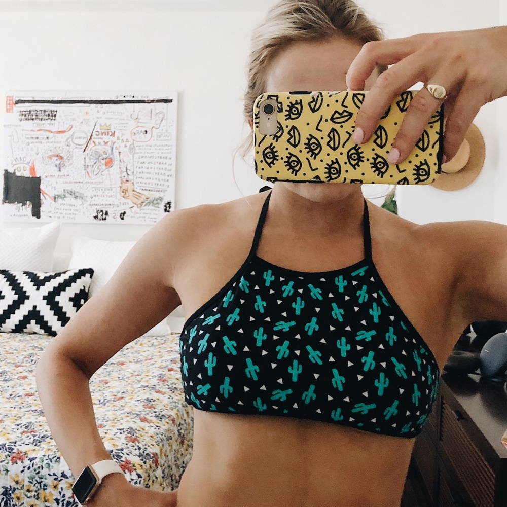 lil Cactus swimsuit top